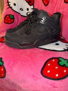 Jordan Retro 4 Sneakers Black